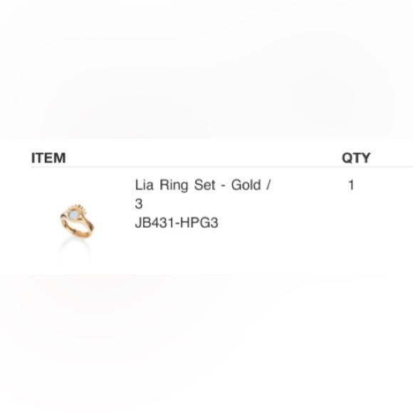 Jenny Bird Lia Ring, never worn, like new! - Picture 13 of 14